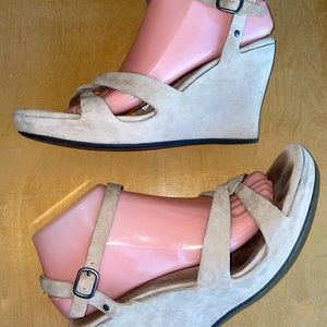 UGG Australia wedge platform sandals